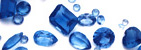 Examples of Faceted Blue Topaz Gems
