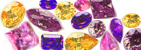 Examples of Colored Cubic Zirconia