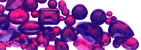 Examples of Faceted Rhodolite Garnet